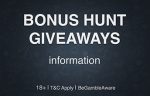 Bonus Hunt information